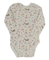 Bílé body se zvířátky