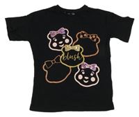 Černé tričko s Blush George