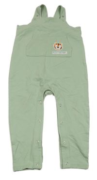 Světlezelené laclové tepláky s tygrem Pocopiano