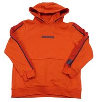 Černá mikina s nápisem a kapucí George