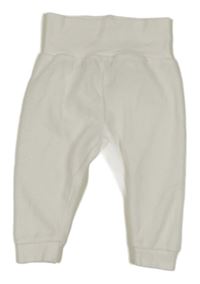 Biele zamatové tepláky Lupilu