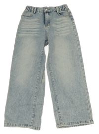 Světlemodré wide leg rifle 