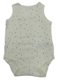 Bielo-modré vzorované body M&S