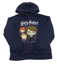 Tmavomodrá mikina Harry Potter s kapucňou Primark