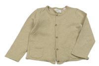 Béžový prepínaci sveter Zara