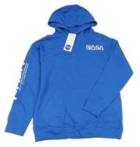 Nové - Modrá mikina Nasa s kapucí Primark
