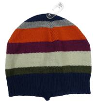 Nové - Barevně pruhovaná čepice Manguun 