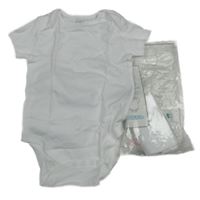 Nové - 2x - Bílé body Primark
