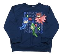 Tmavomodrá mikina s PJ MASKS LC WaIKIKI