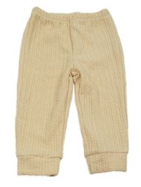 Vanilkové vzorované tepláky PatPat