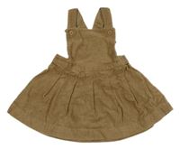 Hnedá menšestrová na traká sukňa bout'chou