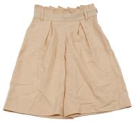 Broskvové capri široké nohavice SARAH CHOLE