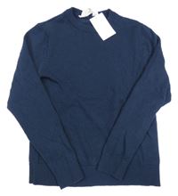 Nové - tmavomodrý sveter H&M