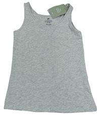Sivý melírovaný top H&M