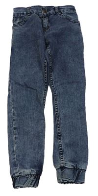 Modré skinny cuff rifle