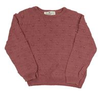 Staroružový 3D bodkovaná ý sveter H&M
