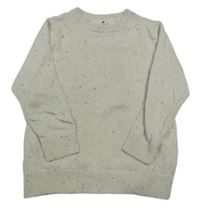 Svetlosivý melírovaný sveter H&M