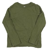 Khaki triko H&M