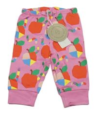 Nové - Růžové tepláky s jablky a červy Stella McCartney