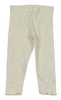 Smotanové rebrované legíny F&F