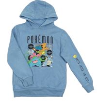 Modrá mikina s Pokémony a kapucňou George