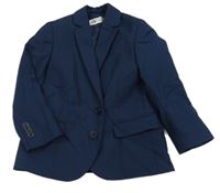 Tmavomodré společenské sako H&M