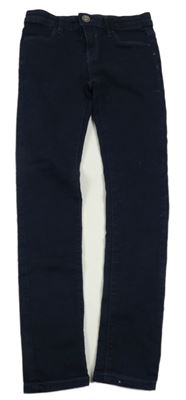 Tmavomodré skinny rifle C&A