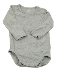 Šedé melírované body H&M