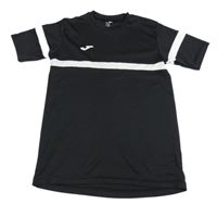 Černo-bílé sportovní tričko Joma 