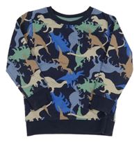 Tmavomodrá mikina s diny Urban