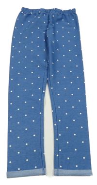 Světlemodré puntíkaté legíny Topolino