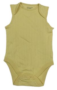 Žlté rebrované body Primark