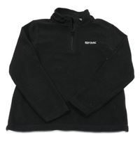 Čierna fleecová funkčná mikina s logom Regatta