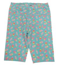 Svetlomodré elastické kraťasy s nanuky Dunnes Stores