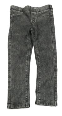 Šedé tregíny riflového vzhledu Kiabi 