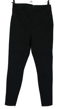 Dámske čierne džegíny Denim