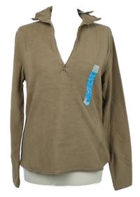 Nové - Dámská písková fleecová mikina Primark 