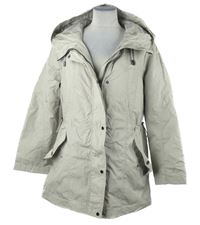 Dámska béžová šušťáková jarná parka s kapucňou C&A