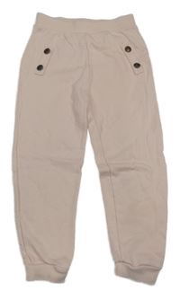 Světlerůžové tepláky s knoflíčky River Island