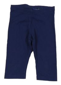 Tmavomodré capri legíny lupilu