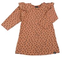 Růžové triko s puntíky Babystyling 