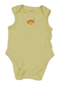 Žlté strukturované body s dúhou Primark