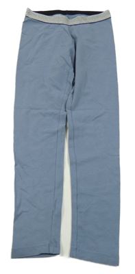 Modré legíny so strieborným pasom Pepperts