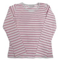 Ružovo-biele pruhované tričko Impidimpi