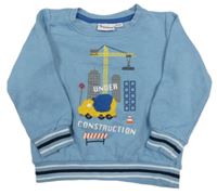 Svetlomodrá mikina s bágrom Impidimpi