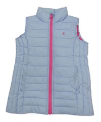 Svetlofialová šušťáková prešívaná zateplená vesta Joules