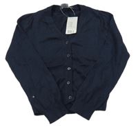 Nový - Tmavomodrý prepínaci sveter Smart Start