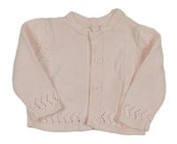 Svetloružový prepínaci sveter Jasper Conran