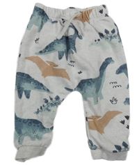 Sivé tepláky s dinosaurami Matalan