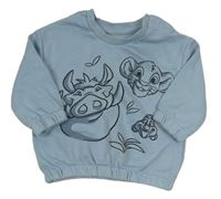 Svetlomodrá mikina so Simbou zn. Primark
